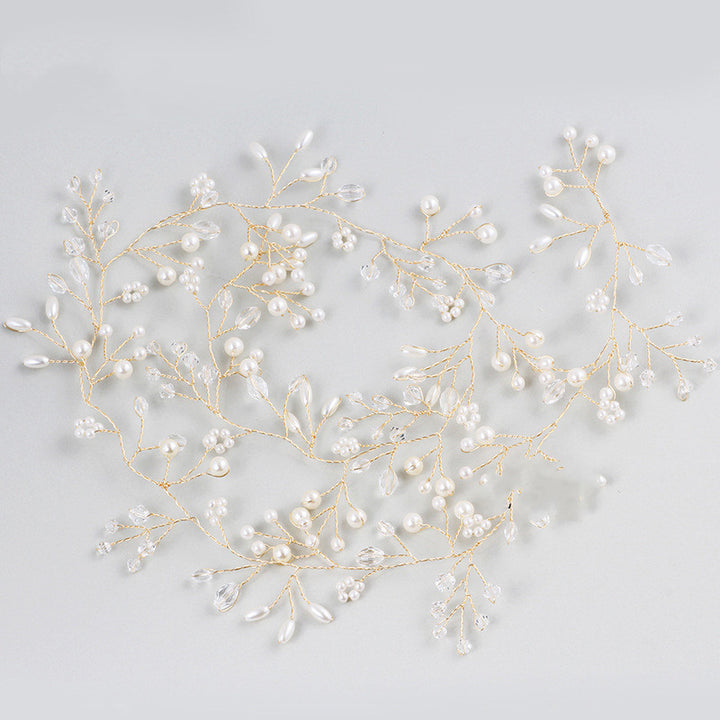Pearl Hair Band Photo Studio Wedding Travel Photography Dress Accessories