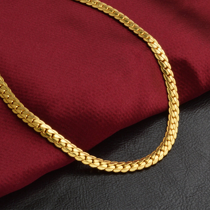 Gold-plated necklace