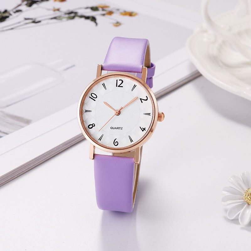 Women's Fashion Simple Casual Starry Sky Dial Watch