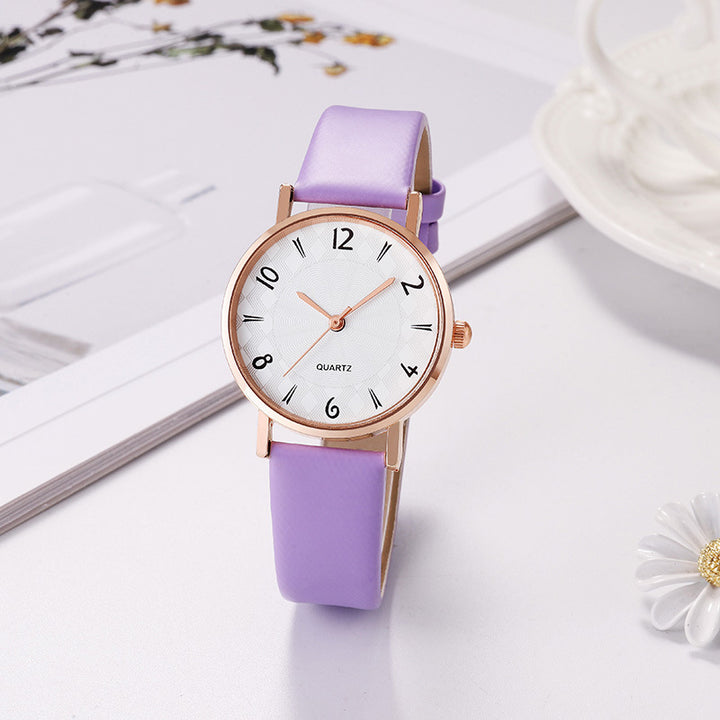 Women's Fashion Simple Casual Starry Sky Dial Watch