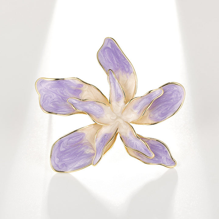 French Super Beautiful Bauhinia Brooch For Women