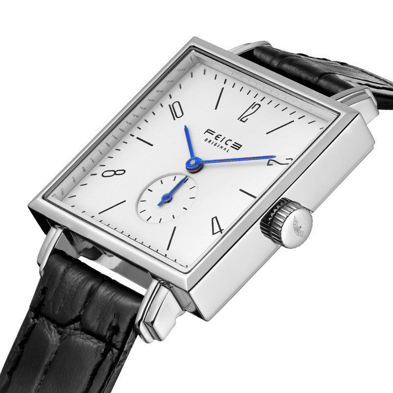 Men's And Women's Fashion Simple Square Quartz Watch