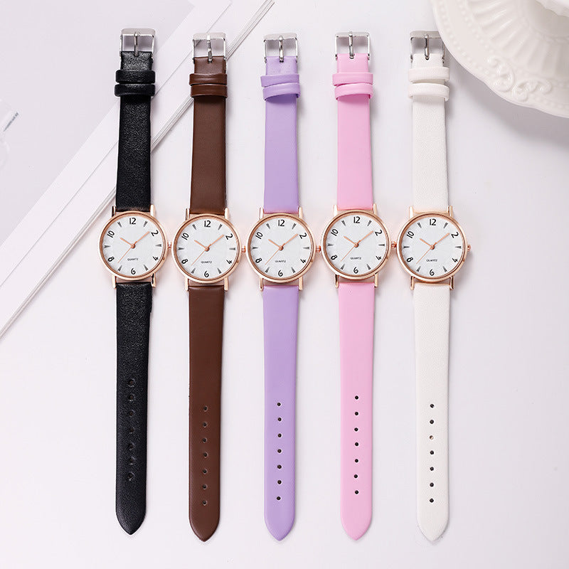 Women's Fashion Simple Casual Starry Sky Dial Watch