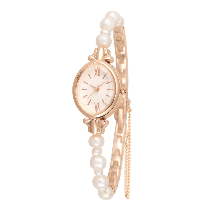 Fashion Women's Watch Natural Freshwater Pearl Strap