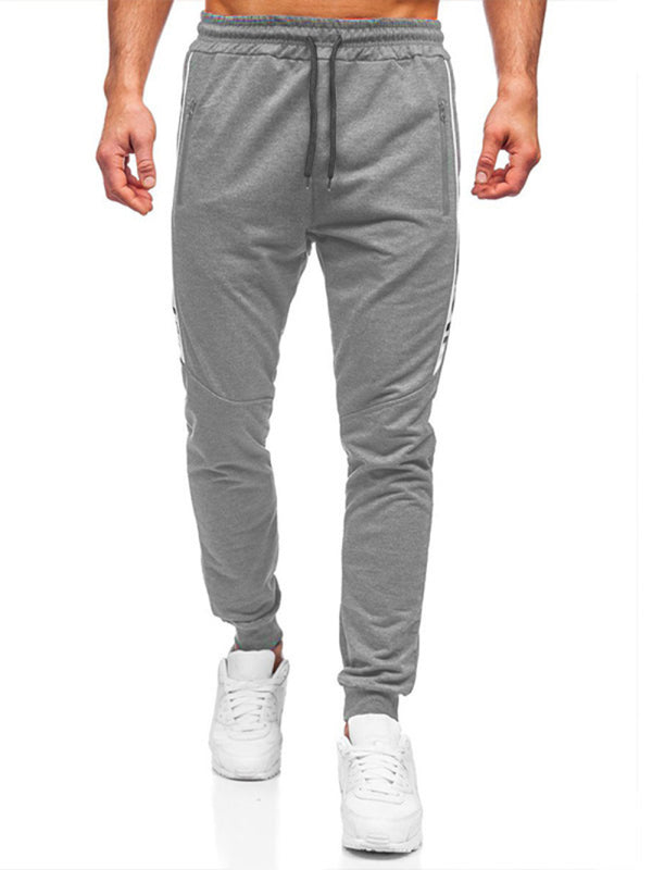 Men's casual fashion sports trousers