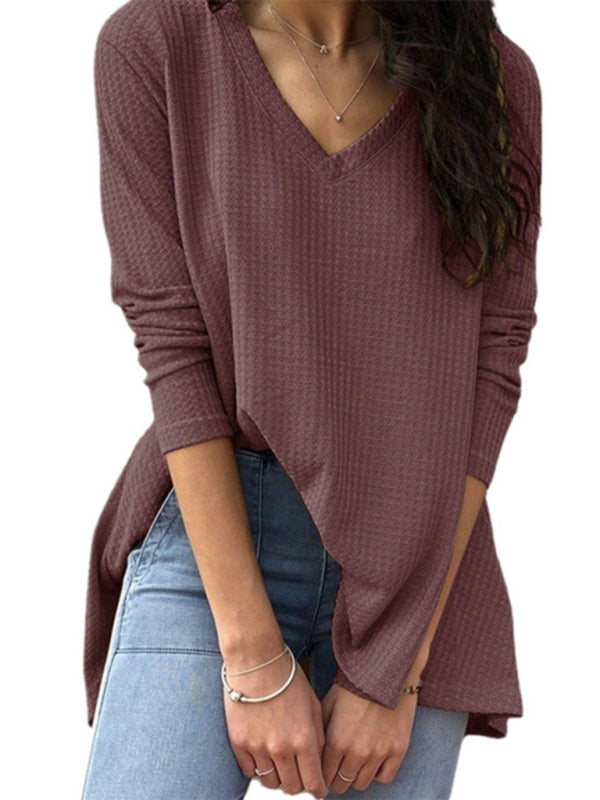 Fall Casual Bottomed Shirt Long Sleeve T-Shirt