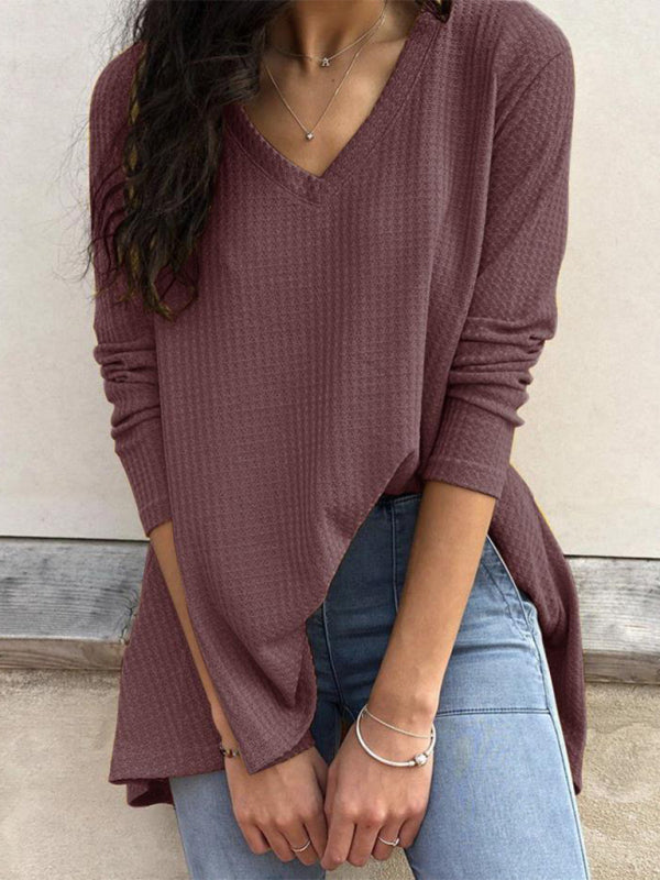 Fall Casual Bottomed Shirt Long Sleeve T-Shirt