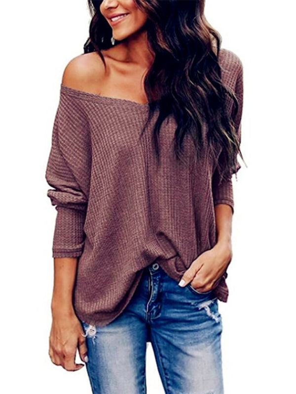 Fall Casual Bottomed Shirt Long Sleeve T-Shirt