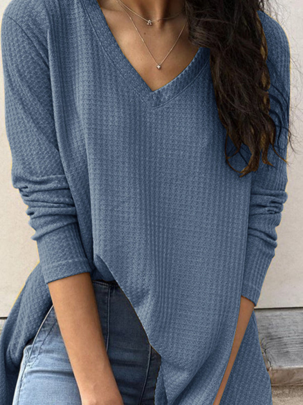 Fall Casual Bottomed Shirt Long Sleeve T-Shirt