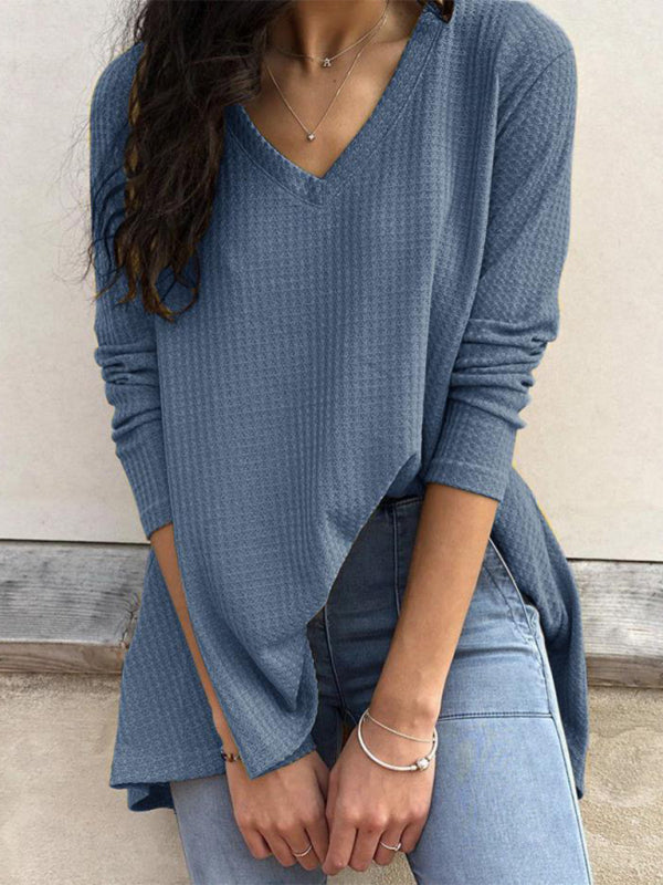 Fall Casual Bottomed Shirt Long Sleeve T-Shirt