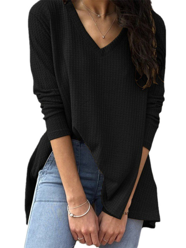 Fall Casual Bottomed Shirt Long Sleeve T-Shirt