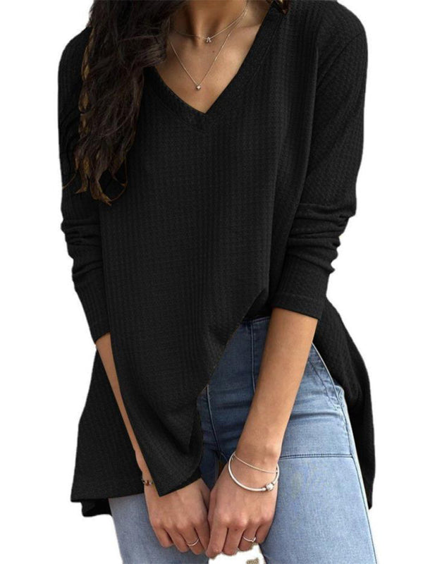 Fall Casual Bottomed Shirt Long Sleeve T-Shirt