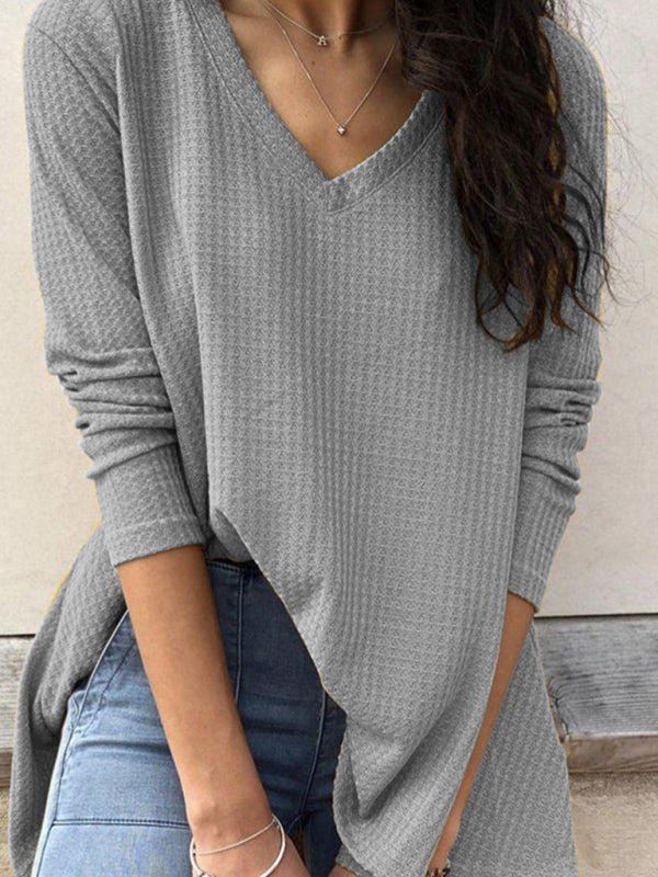 Fall Casual Bottomed Shirt Long Sleeve T-Shirt