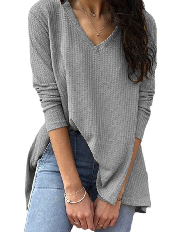 Fall Casual Bottomed Shirt Long Sleeve T-Shirt