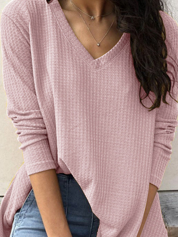 Fall Casual Bottomed Shirt Long Sleeve T-Shirt