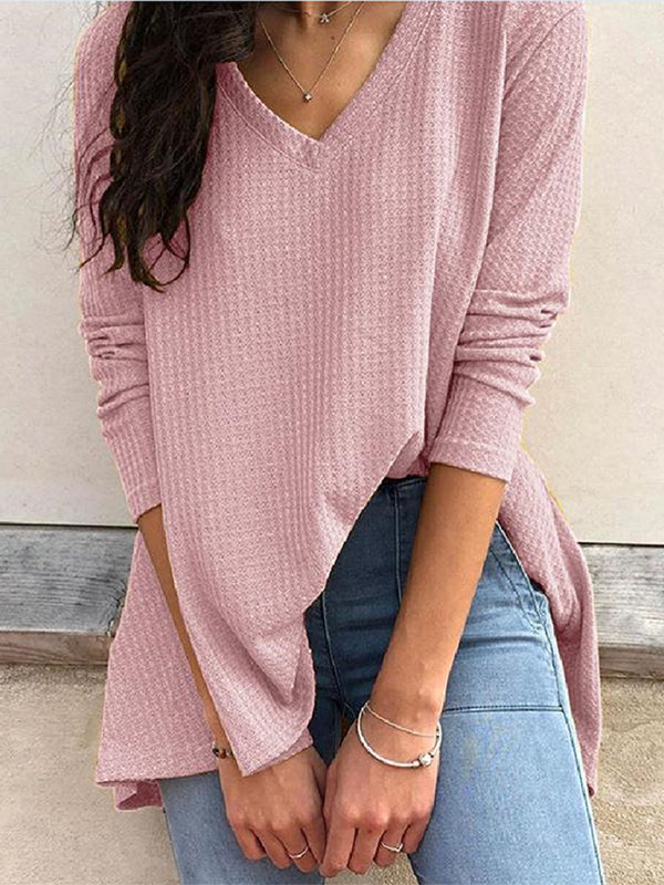 Fall Casual Bottomed Shirt Long Sleeve T-Shirt