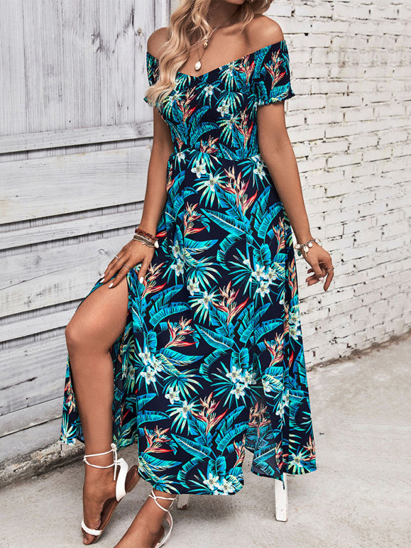 New fashion print women's summer dresses